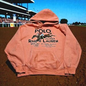 Polo by Ralph Lauren Orange Hoodie